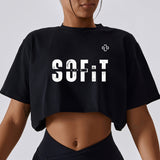 SFL Confidence Couture Crop Tee