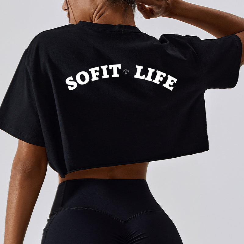 SFL Confidence Couture Crop Tee