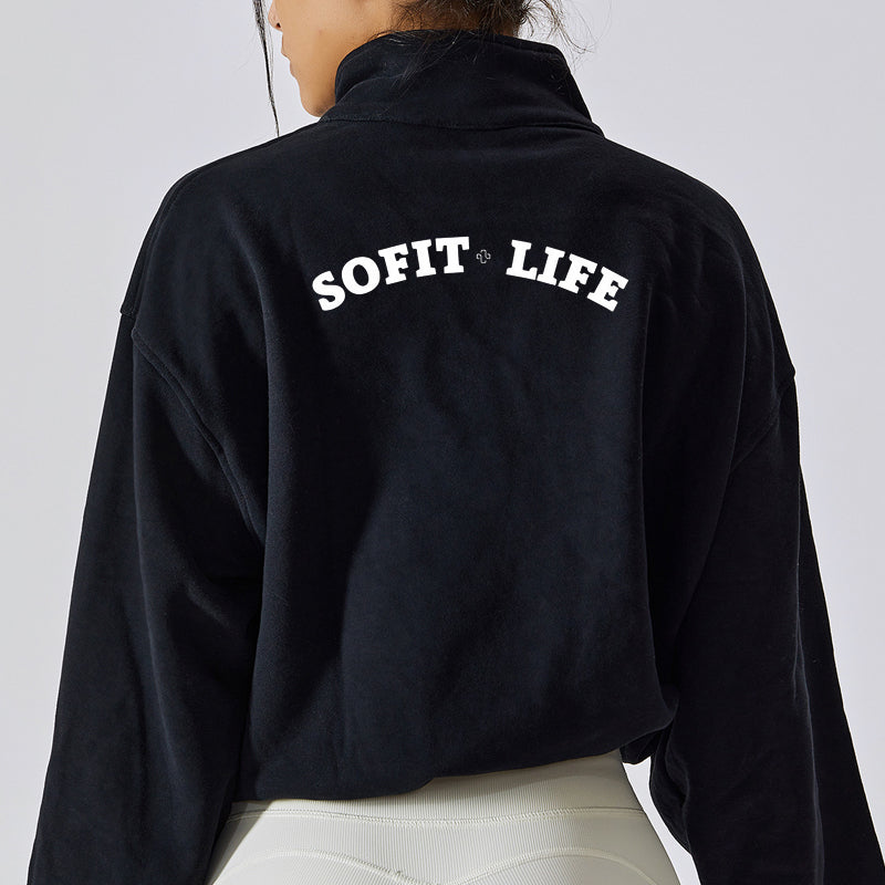 SFL Alphalite Cropped Sweatshirt