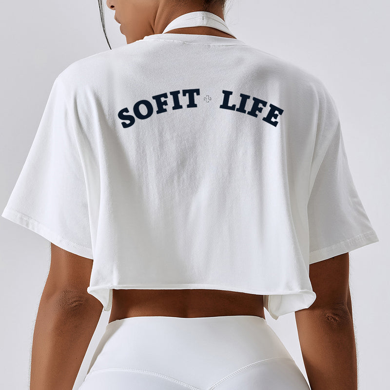 SFL Confidence Couture Crop Tee